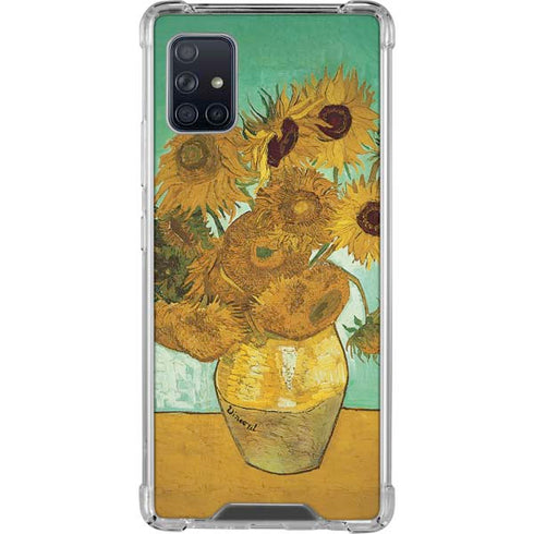 Vincent Van Gogh Sunflowers 1888 Galaxy A51 5G Clear Case
