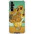 Sunflowers 1888 by Van Gogh Galaxy A54 5G Clear Case