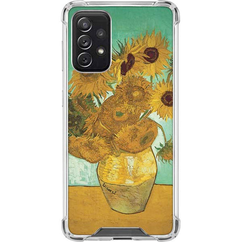 Vincent Van Gogh Sunflowers 1888 Galaxy A72 5G Clear Case