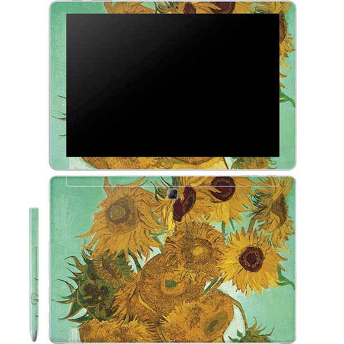 Vincent Van Gogh Sunflowers 1888 Galaxy Book 12in Skin