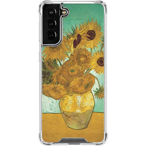 Vincent Van Gogh Sunflowers 1888 Galaxy S22 Plus Clear Case