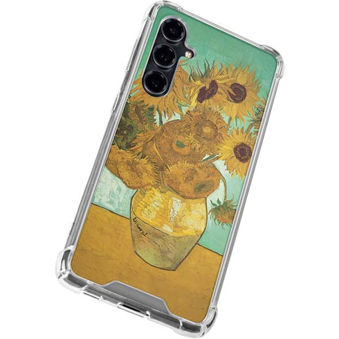 Sunflowers 1888 by Van Gogh Galaxy S23 FE Clear Case