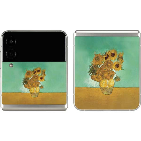 Vincent Van Gogh Sunflowers 1888 Galaxy Z Flip3 5G Skin