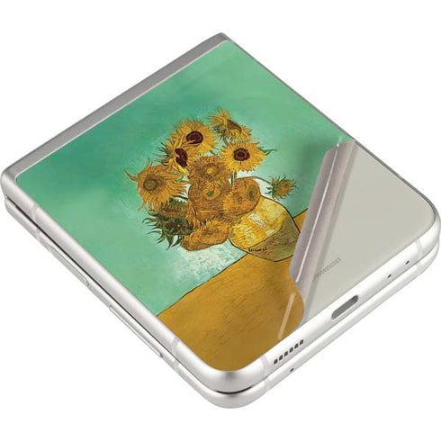 Vincent Van Gogh Sunflowers 1888 Galaxy Z Flip3 5G Skin