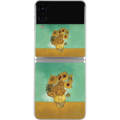 Vincent Van Gogh Sunflowers 1888 Galaxy Z Flip4 5G Skin
