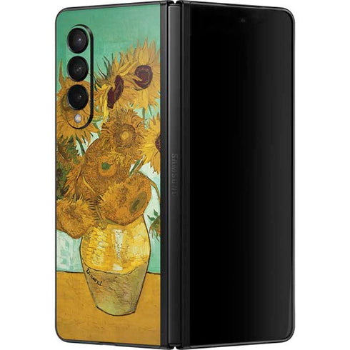 Vincent Van Gogh Sunflowers 1888 Galaxy Z Fold3 5G Skin