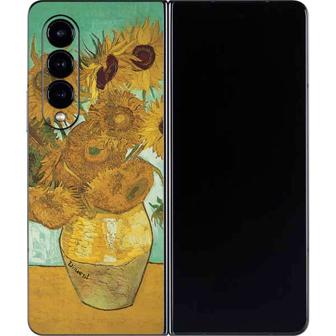 Vincent Van Gogh Sunflowers 1888 Galaxy Z Fold4 5G Skin