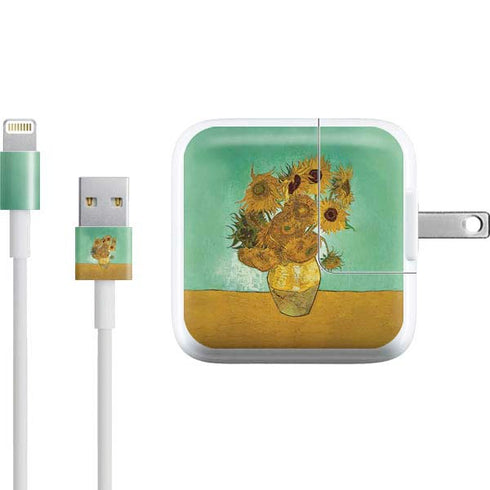 Vincent Van Gogh Sunflowers 1888 iPad Charger (10W USB) Skin