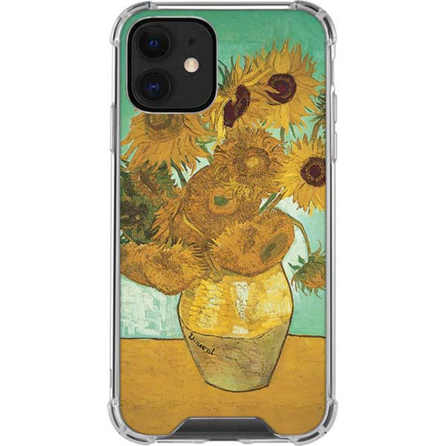 Vincent Van Gogh Sunflowers 1888 iPhone 12 Clear Case