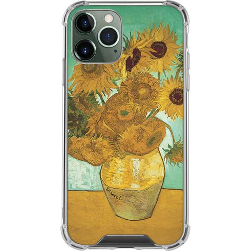 Vincent Van Gogh Sunflowers 1888 iPhone 12 Pro Clear Case