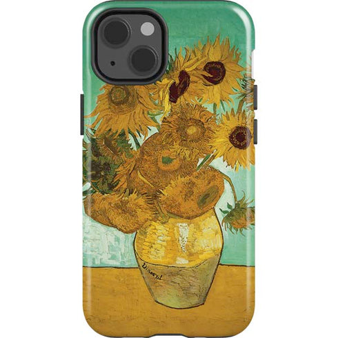 Sunflowers 1888 by Van Gogh iPhone 15 Impact Case