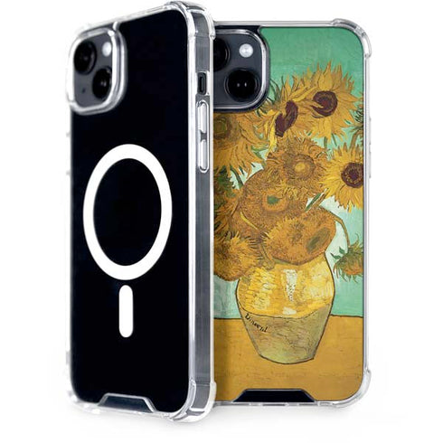 Sunflowers 1888 by Van Gogh iPhone 15 Plus MagSafe Case