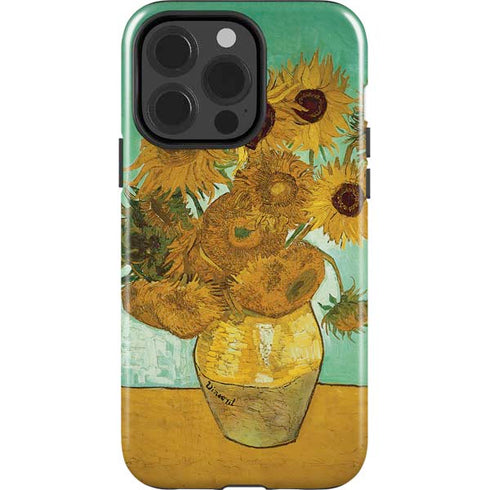 Sunflowers 1888 by Van Gogh iPhone 15 Pro Impact Case