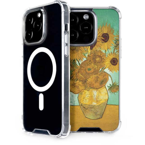 Vincent Van Gogh Sunflowers 1888 iPhone 14 Pro MagSafe Case