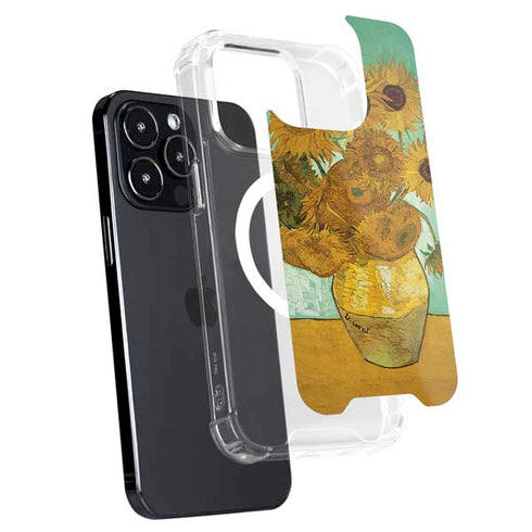 Vincent Van Gogh Sunflowers 1888 iPhone 14 Pro MagSafe Case