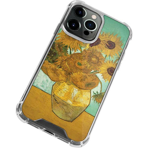 Sunflowers 1888 by Van Gogh iPhone 15 Pro Max Clear Case