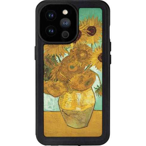 Vincent Van Gogh Sunflowers 1888 iPhone 14 Pro Max Waterproof Case