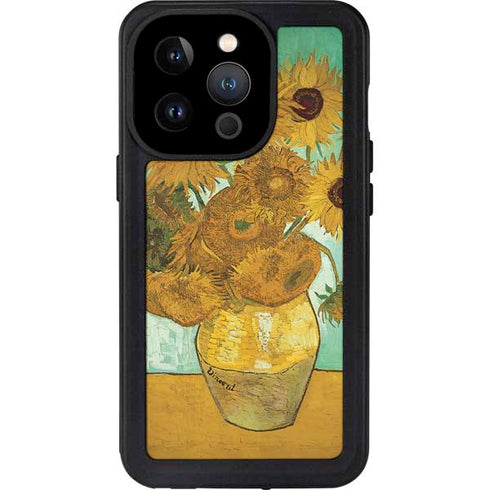 Vincent Van Gogh Sunflowers 1888 iPhone 14 Pro Waterproof Case