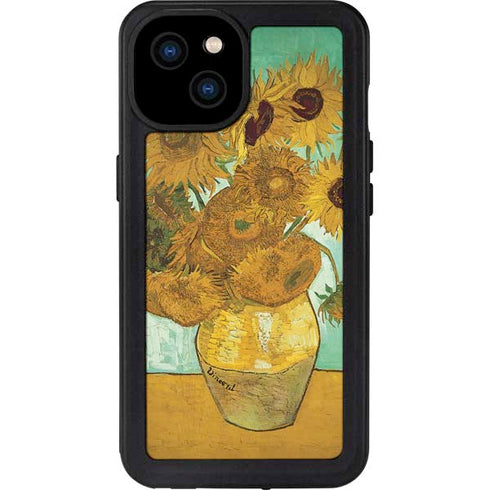 Sunflowers 1888 by Van Gogh iPhone 15 Plus Waterproof Case