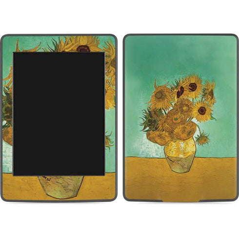 Vincent Van Gogh Sunflowers 1888 Amazon Kindle Skin