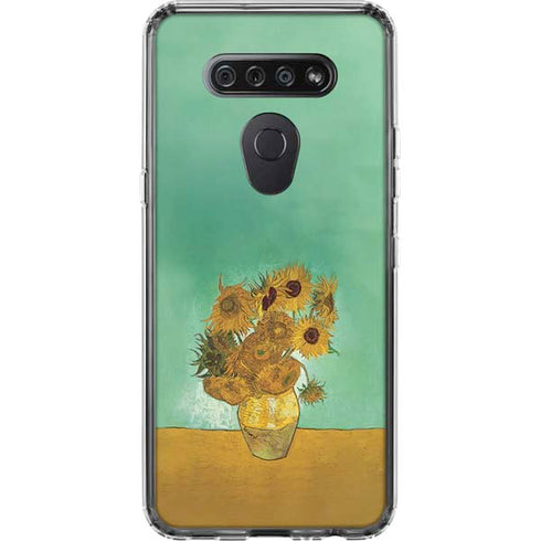 Sunflowers 1888 by Van Gogh LG K51/Q51 Clear Case