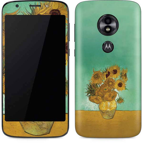 Vincent Van Gogh Sunflowers 1888 Moto E5 Play Skin