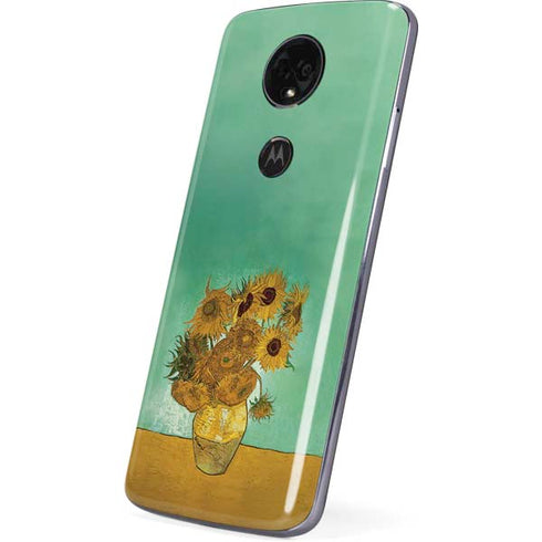 Vincent Van Gogh Sunflowers 1888 Moto E5 Plus Skin