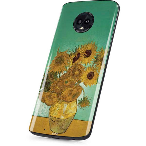 Vincent Van Gogh Sunflowers 1888 Moto G6 Skin