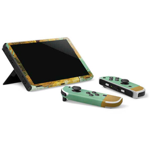 Vincent Van Gogh Sunflowers 1888 Nintendo Switch OLED (2021) Skin