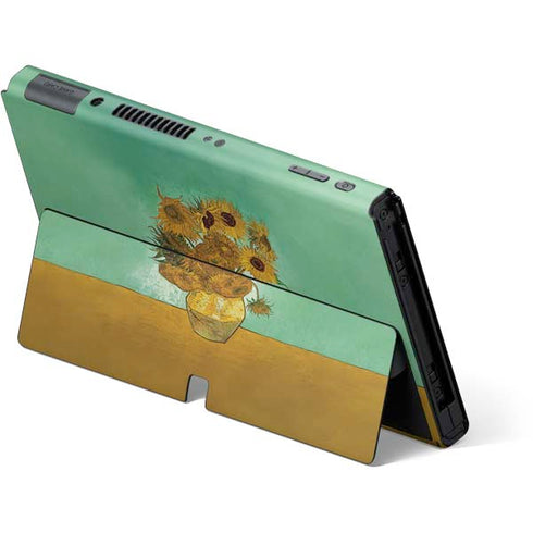 Vincent Van Gogh Sunflowers 1888 Nintendo Switch OLED (2021) Skin