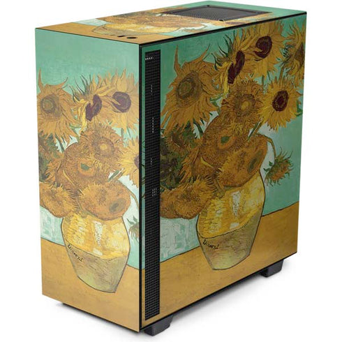 Vincent Van Gogh Sunflowers 1888 NZXT H510 Compact ATX Mid-Tower Case Skin