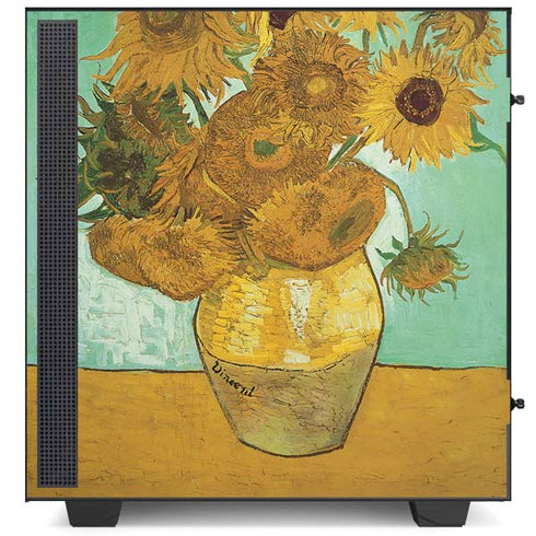 Vincent Van Gogh Sunflowers 1888 NZXT H510 Compact ATX Mid-Tower Case Skin