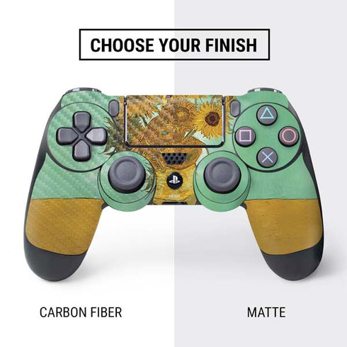 Vincent Van Gogh Sunflowers 1888 PS4 Controller Skin