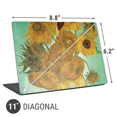 Vincent Van Gogh Sunflowers 1888 Universal Laptop 11in (8.8 x 6.2in) Skin