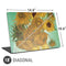 Vincent Van Gogh Sunflowers 1888 Universal Laptop 18in (14.6 x 10.6in) Skin