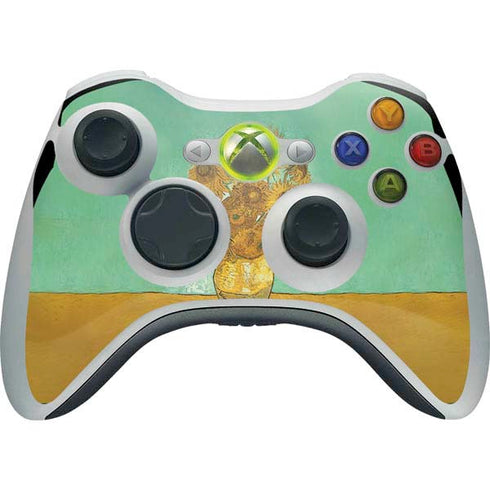 Vincent Van Gogh Sunflowers 1888 Xbox 360 Wireless Controller Skin