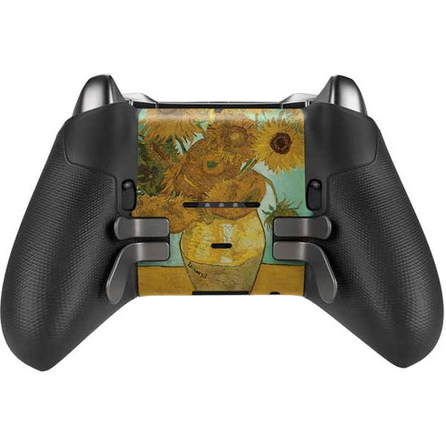 Vincent Van Gogh Sunflowers 1888 Xbox Elite Wireless Controller Series 2 Skin