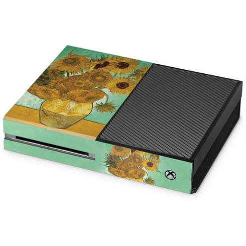 Vincent Van Gogh Sunflowers 1888 Xbox One Console Skin