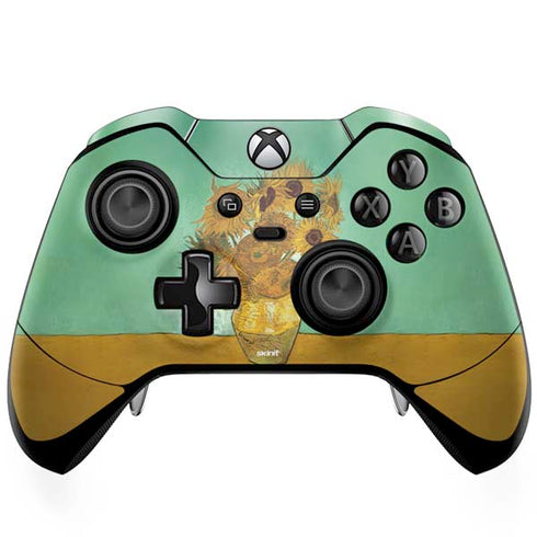Vincent Van Gogh Sunflowers 1888 Xbox One Elite Controller Skin