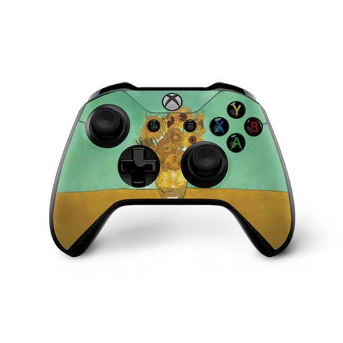 Vincent Van Gogh Sunflowers 1888 Xbox One X Controller Skin