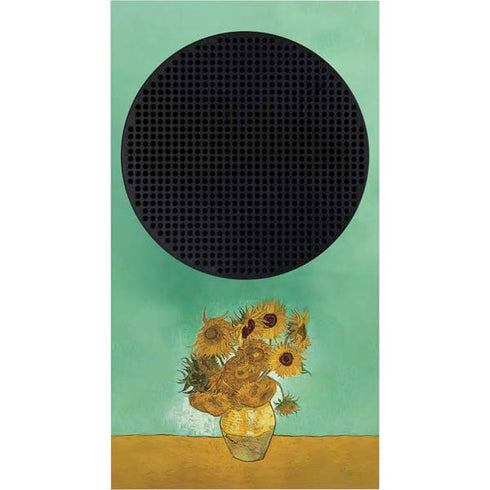 Vincent Van Gogh Sunflowers 1888 Xbox Series S Console Skin