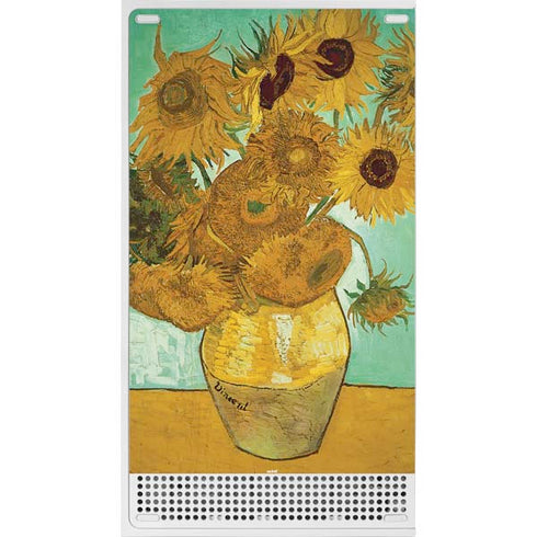 Vincent Van Gogh Sunflowers 1888 Xbox Series S Console Skin