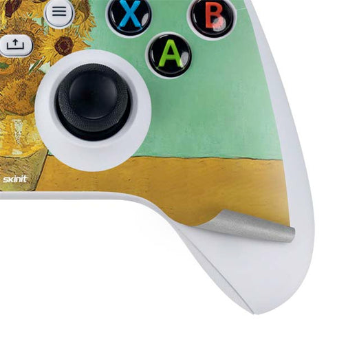 Vincent Van Gogh Sunflowers 1888 Xbox Series S Controller Skin