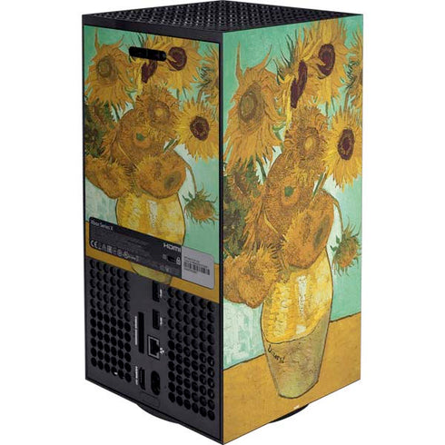 Vincent Van Gogh Sunflowers 1888 Xbox Series X Bundle Skin
