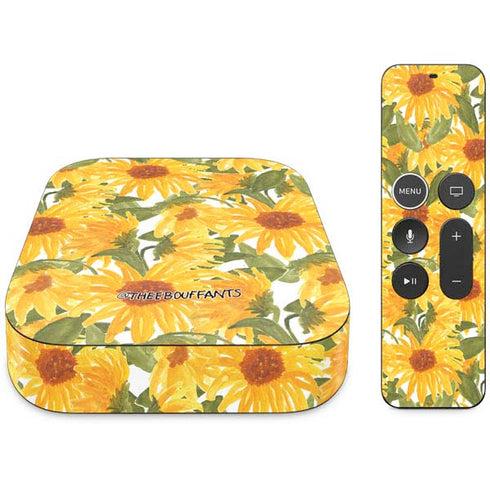 Bouffants and Broken Hearts Sunflowers Apple TV Skin