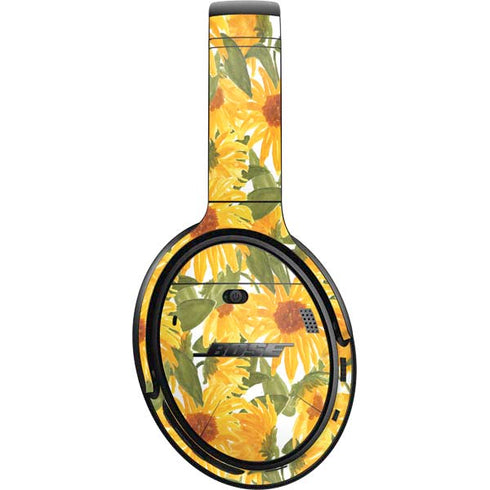 Bouffants and Broken Hearts Sunflowers Bose QuietComfort 35 II Headphones Skin