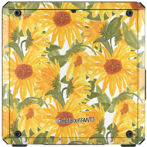 Bouffants and Broken Hearts Sunflowers Cooler Master MasterBox Q300L Mini Tower Skin