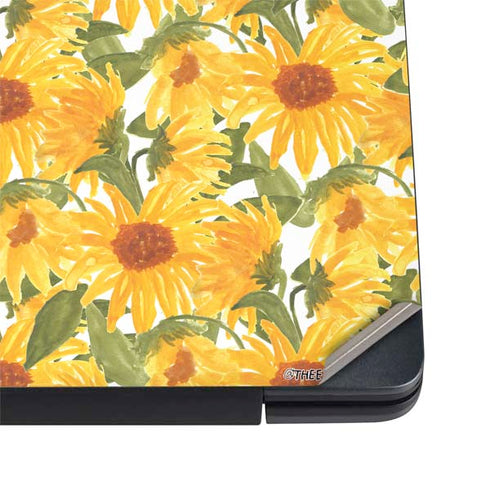Bouffants and Broken Hearts Sunflowers Dell Vostro Skin