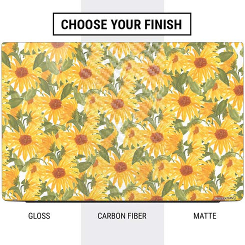 Bouffants and Broken Hearts Sunflowers Dell Vostro Skin