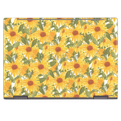 Bouffants and Broken Hearts Sunflowers HP Envy Skin